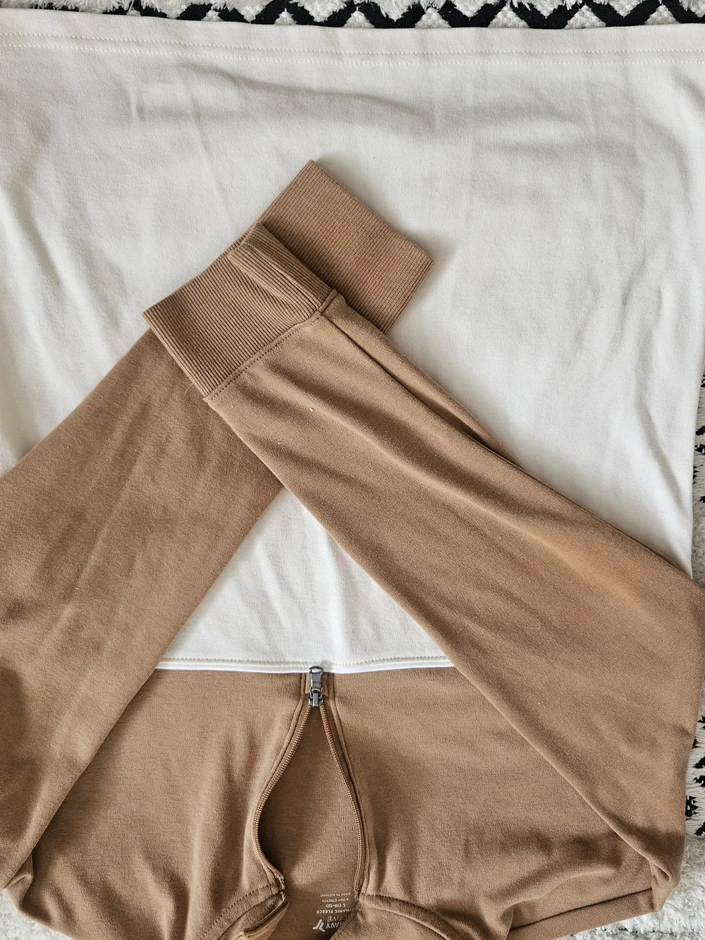 Old Navy Active Fleece Half-Zip in Camel